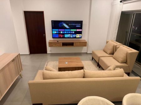 Living Room - Brand New 2 Bed 2 Bathrooms Fully Furnished with MaidsRoom- 350,000/=