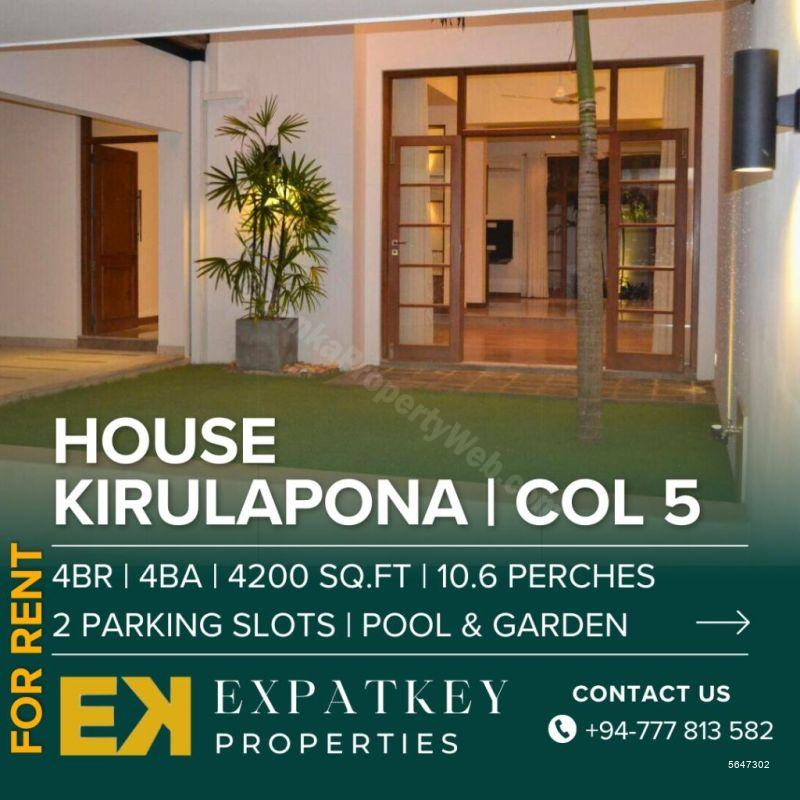 Colombo 5 House for sale/rent