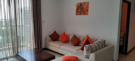 Living Room - On320/02beds/furnished/for rent in Colombo-02.