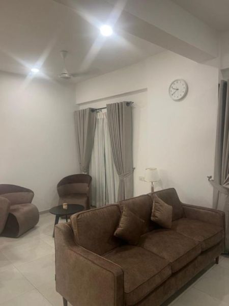 Living Room - Iconic Galaxy/03beds/brand new/furnished/for rent in Rajagiriya. 