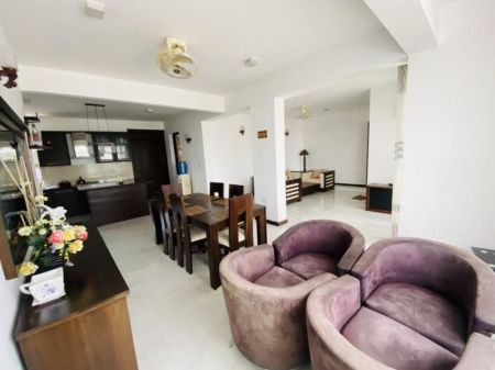 Living Room - 3 Bedroom Spacious Furnished Apartment for Sale Close to Dehiwala – Maharagama Road