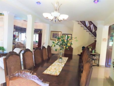 Dining room - A newly build luxury twin house with 88+ perches of land for sale at – Ja-Ela 