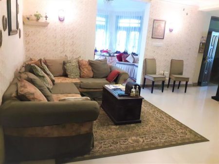 Living Room - A newly build luxury twin house with 88+ perches of land for sale at – Ja-Ela 