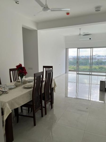 Dining room - Iconic Galaxy - 03 Bedroom Furnished Apartment for Rent in Rajagiriya (A1280)-RENTED