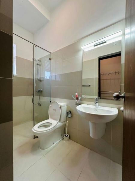 Bathroom - Prime - 02 Bedroom Furnished Apartment for Rent in Rajagiriya (A2550)-RENTED