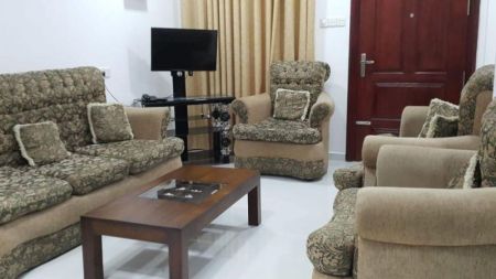 Living Room - Boswell Residencies/ 03 beds/furnished apartment/ for short-long term rentals/ Colombo-06.