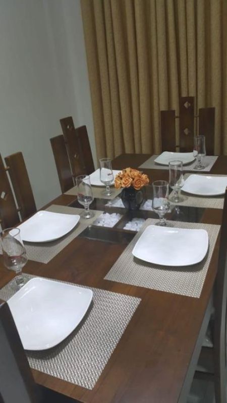 Dining room - Boswell Residencies/ 03 beds/furnished apartment/ for short-long term rentals/ Colombo-06.