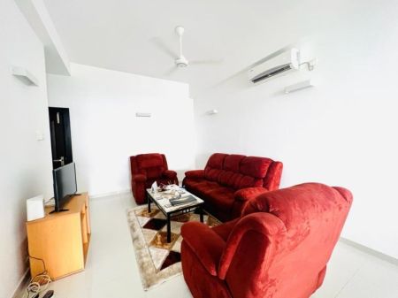 Living Room - Prime - 03 Bedroom Furnished Apartment for Sale in Rajagiriya (A1561)