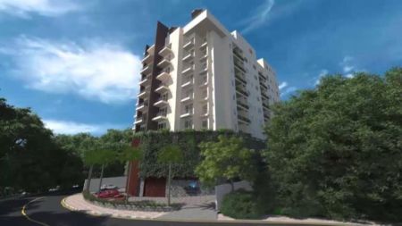 Living Room - The Highness - 03 Bedroom Unfurnished Apartment for Sale in Rajagiriya (A1773)