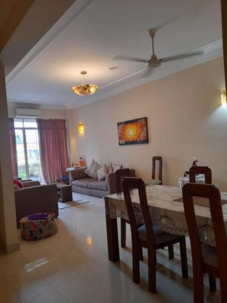 Dining room - 3 Bedroom fully furnished apartment in Horton Place Colombo 07 to rent at LKR 250,000 per month