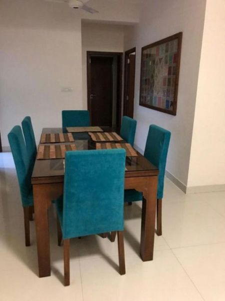 Dining room - Iconic 110 - 03 Bedroom Furnished Apartment for Sale in Rajagiriya (A545)