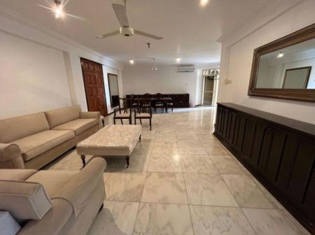 Living Room - Greenpath - 03 Bedroom Furnished Apartment for Rent in Colombo 03 (A2090)