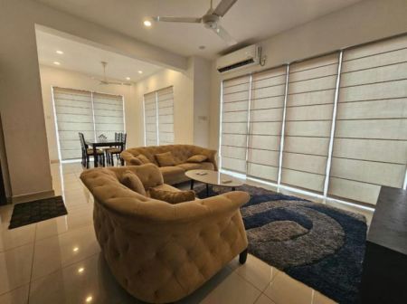 Living Room - Kings Garden - 02 Bedroom Furnished Apartment for Sale in Colombo 05 (A3148)