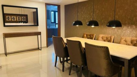 Dining room - Havelock City – 03 Bedroom Furnished Apartment for Sale in Colombo 05 (A3426)