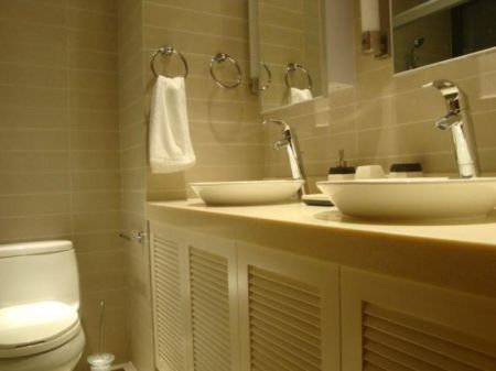 Bathroom - Colombo 05 Havelock City Davidson Tower 02 Bedroom Furnished Apartment For Rent 