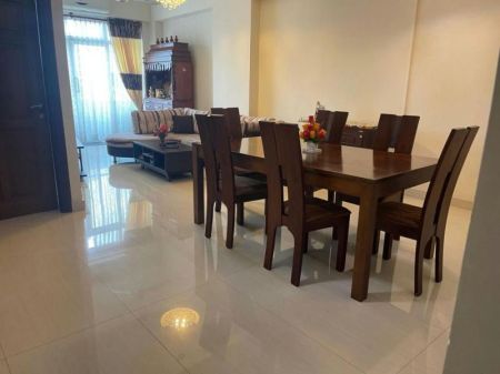 Dining room - Marine City – 03 Bedroom Furnished Apartment for Sale in Dehiwala (A3425)