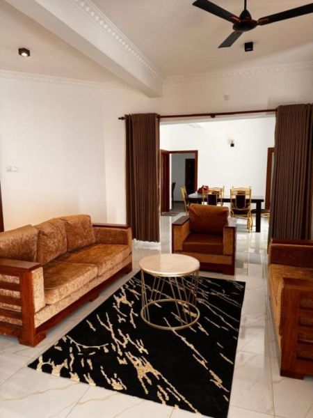 Living Room - Ref-(P-AZ-34) 8 Bedroom Villa For Rent In Colombo 06