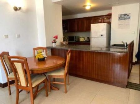 Living Room - Crescat Residency, Higher Floor, Sea View, Luxury 2 Bed Rooms Apartment For Rent