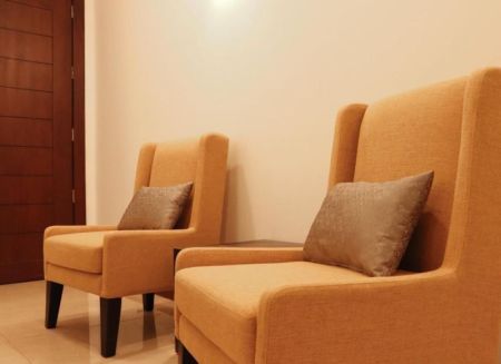 Living Room - Altitude Residencies-03 bedroom furnished apartment for rent in colombo 03(A928)