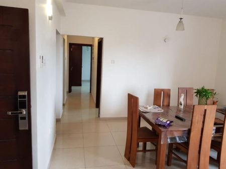 Dining room - Span Tower/03beds/furnished apartment/sea view/for rent in Colombo-04.