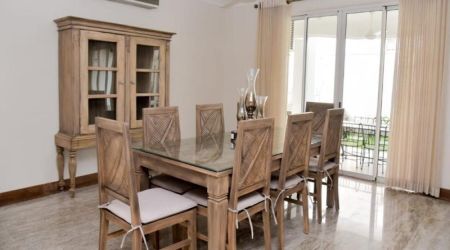 Dining room - Tastefully  furnished super Luxury House in a highly secured location.