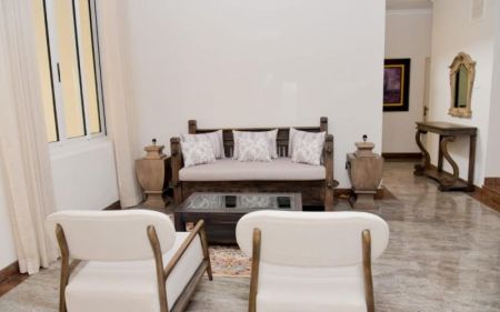 Living Room - Tastefully  furnished super Luxury House in a highly secured location.