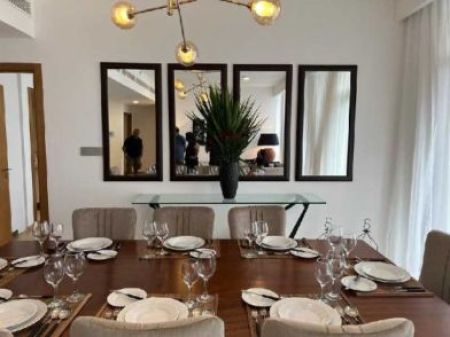 Dining room - ALTAIR, Sloping Tower, Luxury Fully Furnished Large Apartment For Rent