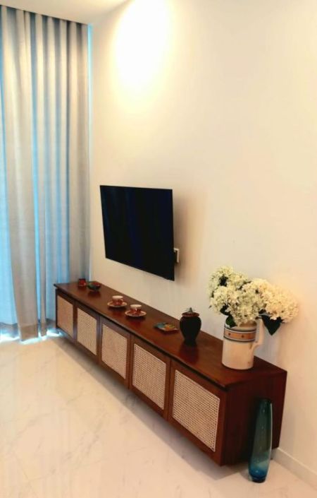 Living Room - Luxury 2 Bedrooms Apartment For Rent In Colombo 02 at Capitol Twin Peaks 