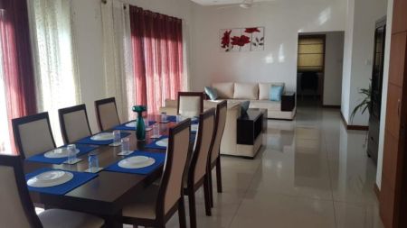 Dining room - Sky Garden Residence Rajagiriya Large 3 Bedrooms Apartment For Rent 