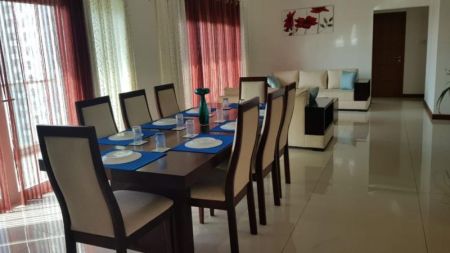 Dining room - Sky Garden Residence Rajagiriya Large 3 Bedrooms Apartment For Rent 