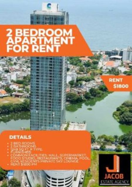 Living Room - Colombo City Centre apartment for RENT