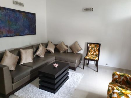 Living Room - Luxury Fully Furnished Apartment for Rent in Rajagiriya for Rs.170,000