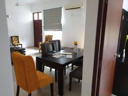 Dining room - Luxury Fully Furnished Apartment for Rent in Rajagiriya for Rs.170,000