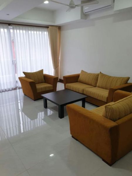 Living Room - Blue Ocean - 03 Bedroom Furnished Apartment for Sale in Colombo 03 (A3660)