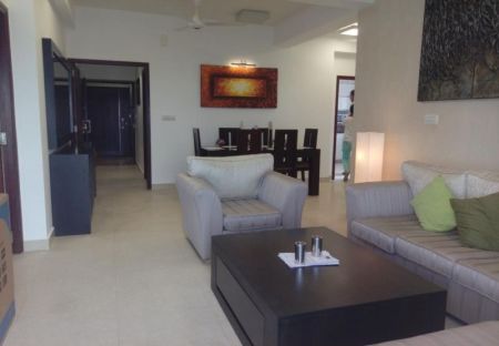 Living Room - Iconic 110 - 03 Bedroom Unfurnished Apartment for Sale in Rajagiriya (A2501)