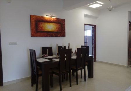 Dining room - Iconic 110 - 03 Bedroom Unfurnished Apartment for Sale in Rajagiriya (A2501)