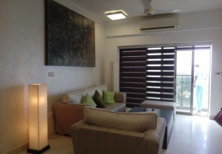 Living Room - Iconic 110 - 03 Bedroom Unfurnished Apartment for Sale in Rajagiriya (A2501)