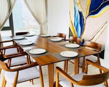 Dining room - Altair Residencies| 3BR Apartment| Fully furnished| Rent