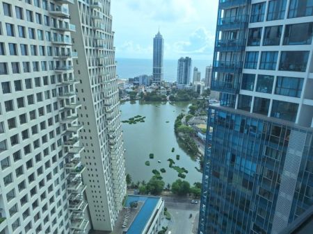 Exterior - 2bedrooms|Furnished |higher floor sea view Capitol Twin peaks for rent Colombo 2 