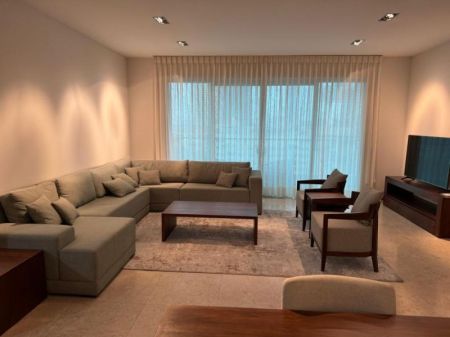 Living Room - Iceland Residencies - 4 Rooms Furnished Apartment for Rent - PDA3