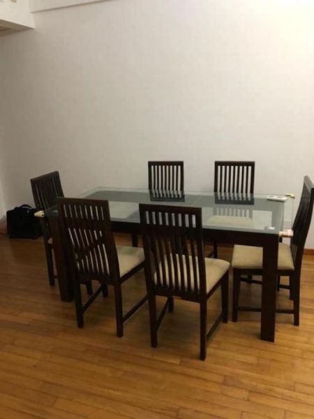 Dining room - 2 Bedroom Apartment for Rent in Colombo 3