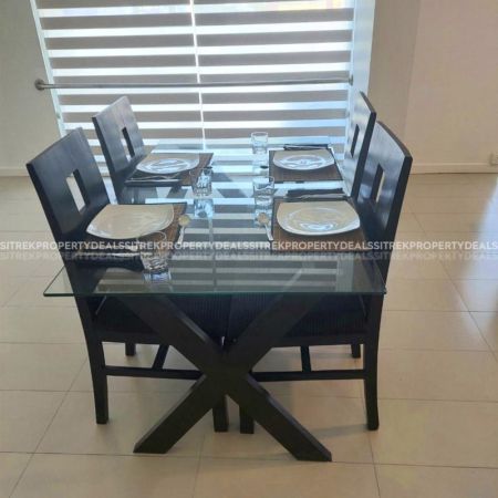 Dining room - 2 bedroom apartment for rent in Havelock Road, Colombo for Rs. 150,000 (Per Month)