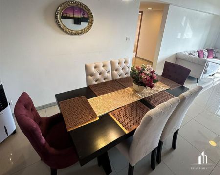 Dining room - Havelock City - 03 Bedroom Furnished Apartment for Rent - Sea View