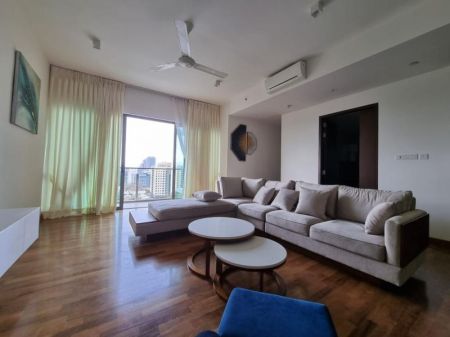 Living Room - (A38807) Luna Tower - 03 Rooms Furnished Apartment for Rent