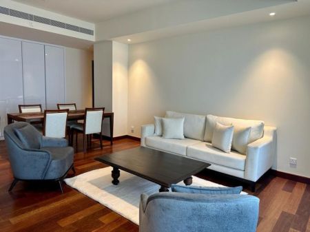 Living Room - Cinnamon life/02beds/furnished apartment for rent in Colombo-02. 