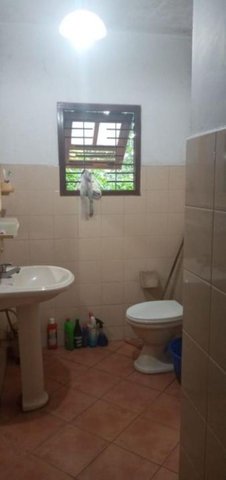 Bathroom - 20 Perches of Excellent Residential Land with a Large 02 Unit House Close to Thalawathugoda Town Centre for Sale