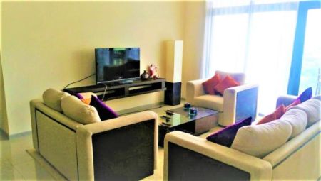 Living Room - Prime 3 Bedroom Apartment for Rent at Havelock Residencies