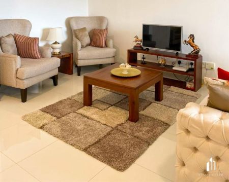 Living Room - Fairway Urban Homes - 03 Bedroom Apartment for Rent - Furnished - Battaramulla