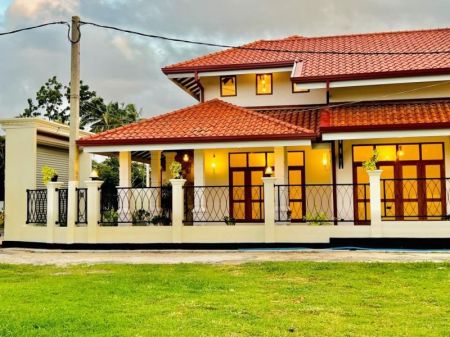 Exterior - Modern Luxury 4 Bed Rooms Newest House For Sale In Negombo Area Katuwapitiya