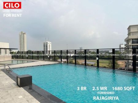 Living Room - 3 bedrooms  | Furnished | Higher floor | Capitol Heights Rent | Rajagriya 